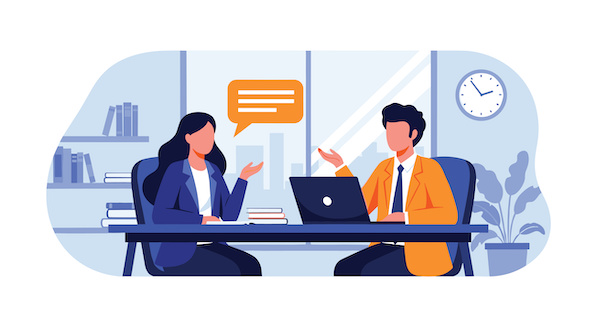 1クライアント2名体制で安心のサポート